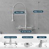 AIMADI Wall Mount Kitchen Faucets, 8-Inch Center | Wall Mount