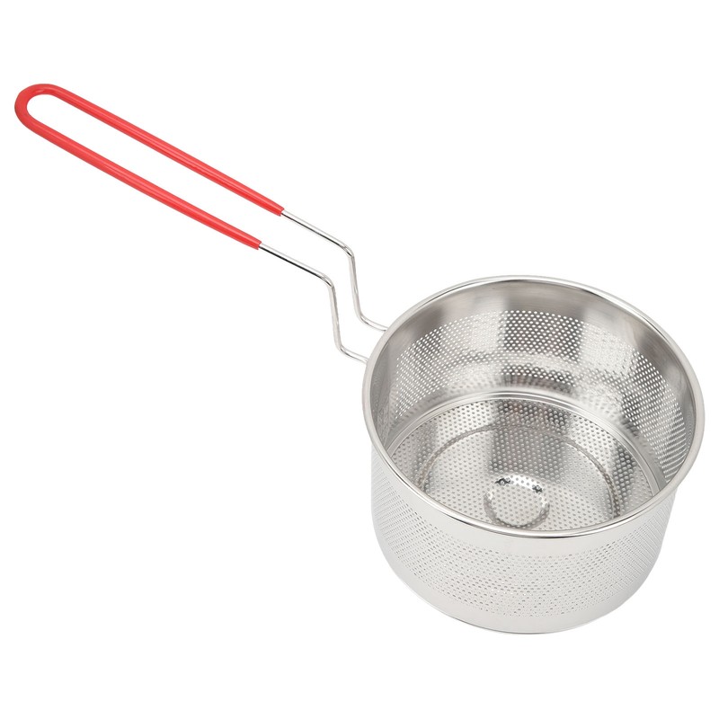 Deep Fryer Basket Round 304 Stainless Steel Fry Baskets With