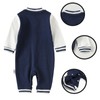 Gorbast Boys Baseball Baby Clothes, Winter/Autumn, Long Sleeve, Onesie, Romper