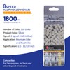 VG Sports 8 Speed Bike Chain Lightweight Half Hollow 1/2x3/32
