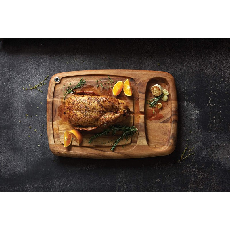 Ironwood Gourmet Kansas City Large Carving Board with Juice Channels,