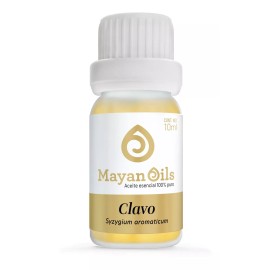 Mayan Oils Aceite Esencial De Clavo 100% Puro Naturales 10ml