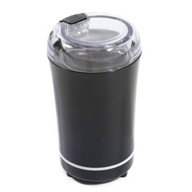 Electric Coffee Grinder, Electric Blade Spices, Coffee Grinder, Fast Coffee Grinder With Stainless Steel Blade Electric Coffee Beans Spices Herbal Nuts Grains (Black)