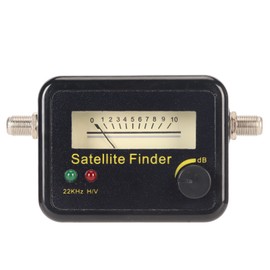 Satellite Strength Meter Ultra Sensitive Portable Digital Satellite Signal Finder Meter with LCD Display