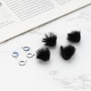 eMagTech 10PCS Mini Microphone Furry Windscreen Camera Mic Wind Muff