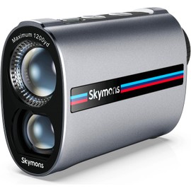 Golf Laser Rangefinder with Slope, 1200Y Range Finder, 0.3s Flagpole Locking Vibration, 7X Magnification, 95% Transmission Lens，Flag Lock with Vibration, Strong Magnet.