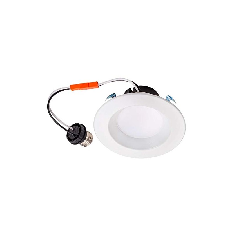 Topaz Round 4 Inch LED Recessed Retrofit Downlight, 7 W,