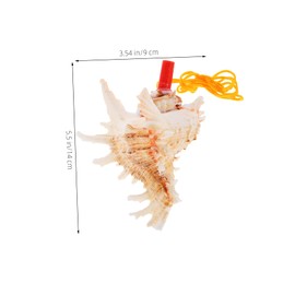 Conch Whistle, Alasum Whistle for Large Seashell Whistle, Shell Toy, Most Loud Outdoor Training Whistle, Kid Whistle Playground Equipment, Large Seashell, Decorative Conch