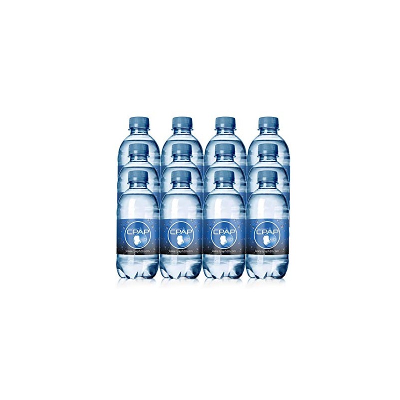 12oz CPAP H2O Premium Distilled Water (12 Bottle Pack)