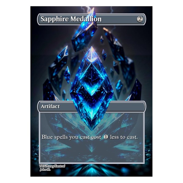4x | Sapphire Medallion | Anime | Full Art |
