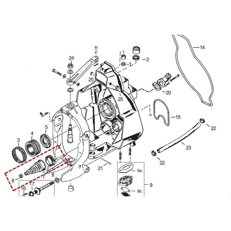 GHmarine 74639A2 Shift Cable Bellow Kit for MerCruiser Stern Drive