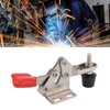 Horizontal Toggle Clamp Stainless Steel 66lb Holding Capacity 80 Degrees