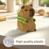 Tier-Blöcke Micro Building, 1606 Stücke Capybara Mikro Bausteine Spielzeug Kit,
