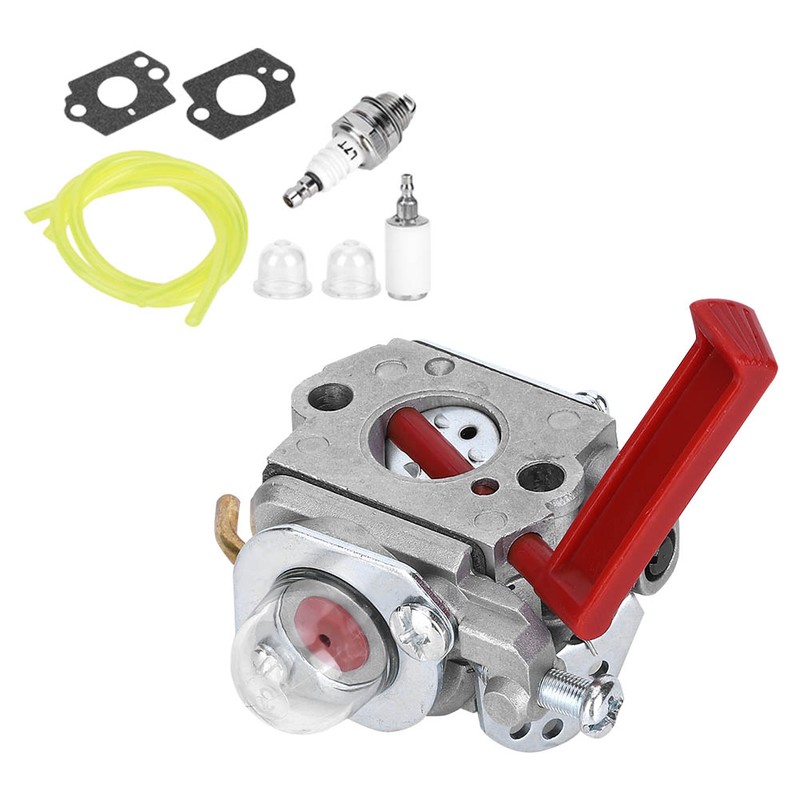 Garden Lawn Mover Trimmer Carburetor Kit for Homelite UT‑33600A 26cc