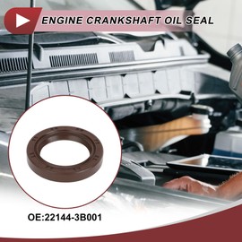 HEROFFIX 1 Stück Kurbelwellen-Öldichtung für Hyundai Elantra für Kia Frontdichtung Nr. 22144-3B001