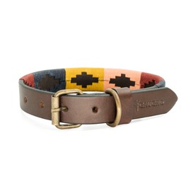 GauchoLife Polo Dog Collar Leather Hand-Stitched (X-Large, Aconcagua)