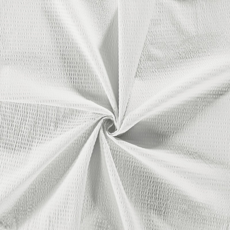 Erwin Müller Wertingen Luxury Seersucker Bed Linen, White, Size 135