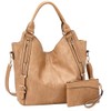 Women Tote Bag Handbags PU Leather Fashion Hobo Shoulder Bags