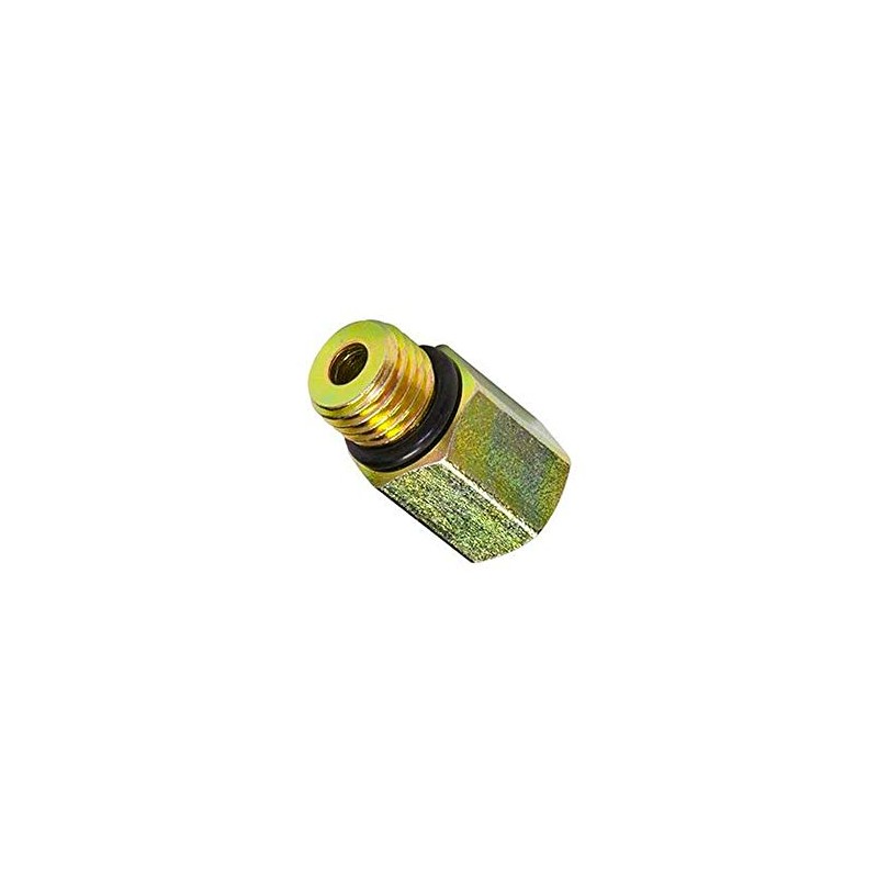 GlowShift 7/16-20 Male to 1/8-27 NPT Female Gauge Sensor Sender