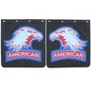 RILONH 24 x 24Inch Mud Flaps for Semi Trucks American