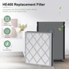 Luripid HE401 Air Purifier Filter Replacement Compatible with Sh-ark Air