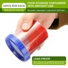 Cozary 16 Pezzi Contenitori Ermetici per Alimenti Piccoli con Graduazione,