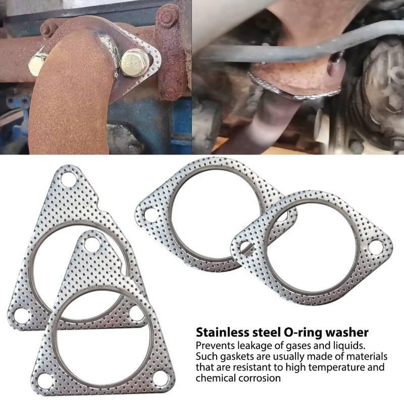 Upgraded Engine Exhaust Gasket Kit for Infiniti Q50 RWD 370z
