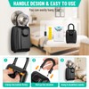 TEUEN Key Lock Box for Outside, Sturdy Waterproof Hanging Lock