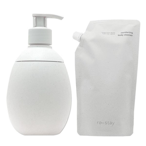 Innisfree Restay Comforting Body Cleanser 480mL (set) / 이니스프리 리스테이