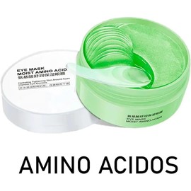 60 Parches Hydrogel Ojos Colágeno Hidratante mejora las ojeras, fatiga ocular, disminuye la hinchazón y suaviza las líneas finas de expresión (Aminoácidos)