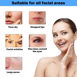 Collagen Face Silk Thread, Collagen Silk Threads, Face Lifting, Silk Threads for Thread Lifting for Skin Tightening, Collagen Silk Threads, Protein Thread Face Serum Face Silk Thread, 8 x 12 Pieces