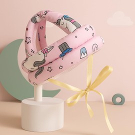 Cutties and Giggles Helmet for Crawling | Head Protector No Bumps and Soft Cushion Infant Safety Headguard | Toddler Helmets for Toddlers (Peach)