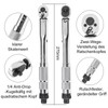 Holdfiturn Torque Wrench Square Drive Adjustable Wrenches, Ratchet Wrench with