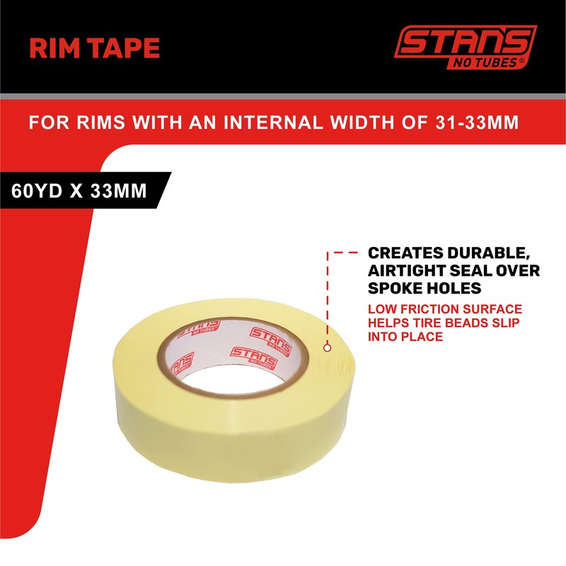 Stan's NoTubes Unisex - Adult Wheel Rim Tape-08542854 Rim Tape,