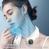 Hands-Free Bladeless Neck Fan with LED Display - 360° Cooling