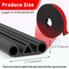 CHUANJI Tonneau Cover Seal, Truck Topper Seal Rubber Weather Stripping
