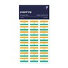 PAPERZIP - India Flags – 48 Stickers for Business, Schools,