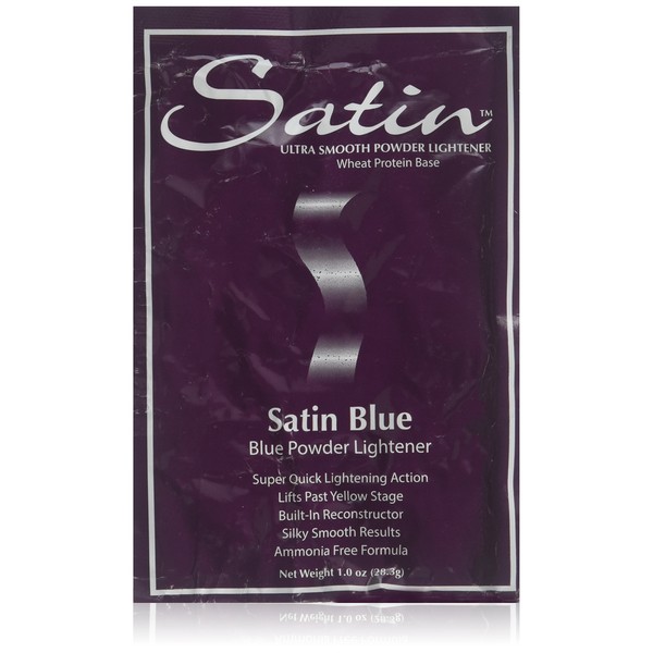 SATIN Satin Blue/bleach Powder Lightener 1 Oz Individual Pack