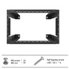 JINGCHENGMEI 6U Wall Mount Rack- 19 Inch Vented Server Rack