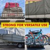 Miloo Rubber Bungee Cords with Hooks - Heavy Duty Tarp