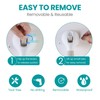 16 Inch Long Suction Grab Bar for Bathroom Indicator Light,