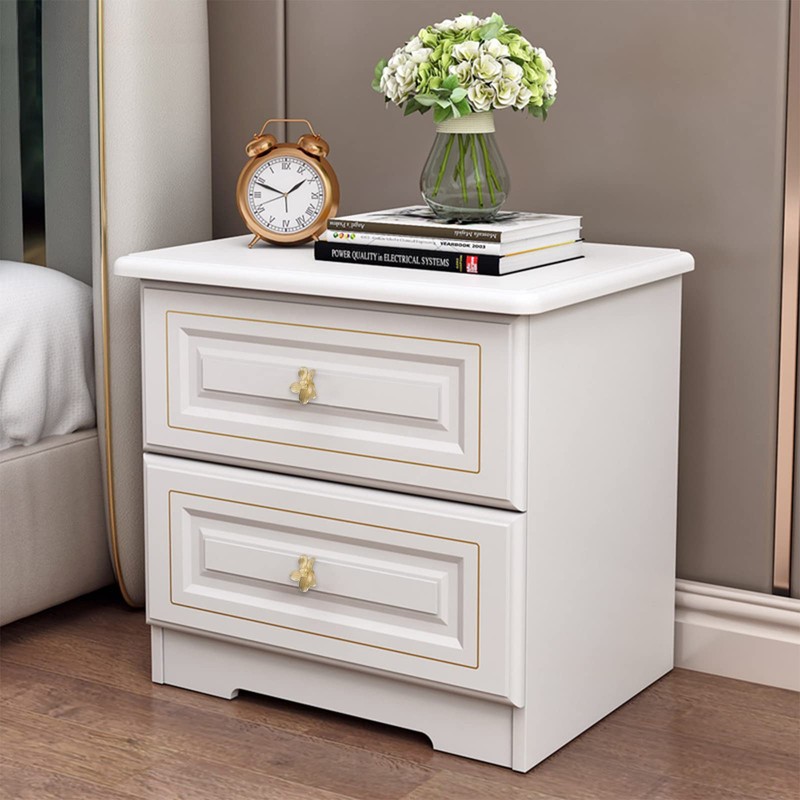 MOROBOR 4pcs Petal Drawer Knobs Kitchen Handle for Cabinet Dresser