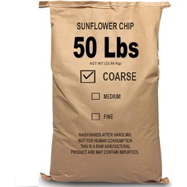 EasyGoProducts Sunflower Kernels – Sun Flower Chips Wild Bird Food – 50 lb