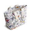 Vera Bradley Premium Cotton Lunch Tote Bag, Wing + Bloom