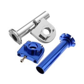 FELTECHELECTR 2pcs Motorcycle Throttle Handle Grip Aluminum Alloy Throttle Grips for Enhanced Control Comfort Fit for Various Models Stylish Design