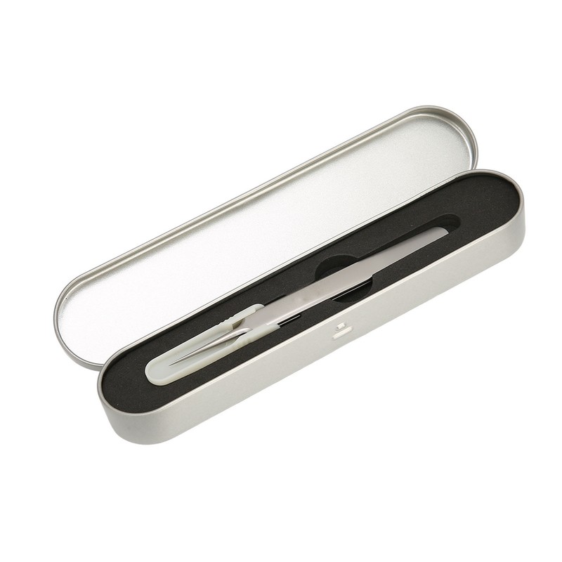 Acne Clip Extractor Blackhead Removal Stainless Steel Pointed Tip Tweezers