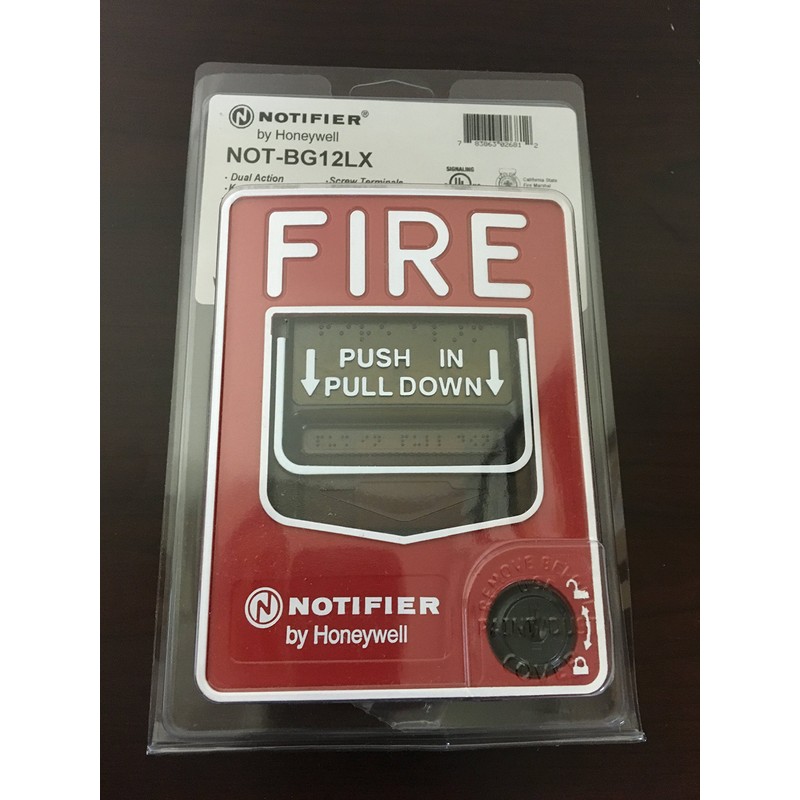 Notifier NOT-BG12LX Addressable Pull Station
