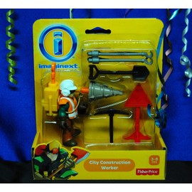 Imaginext City Construction Worker Set Imaginext New Ages 3-8 Years ^G#fbhre-h4 8rdsf-tg1368990