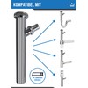 FEINER® Premium Universal Adjustment Pipe Drain Pipe 1 1/4 Inch