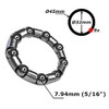BMX BIKE BALL BEARING CAGE CRANKSHAFT BOTTOM BRACKET 5/16" CRANKSET